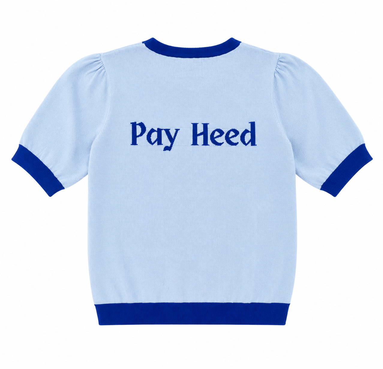 Kansas Vault 1912 Jayhawk - Powder blue short sleeve