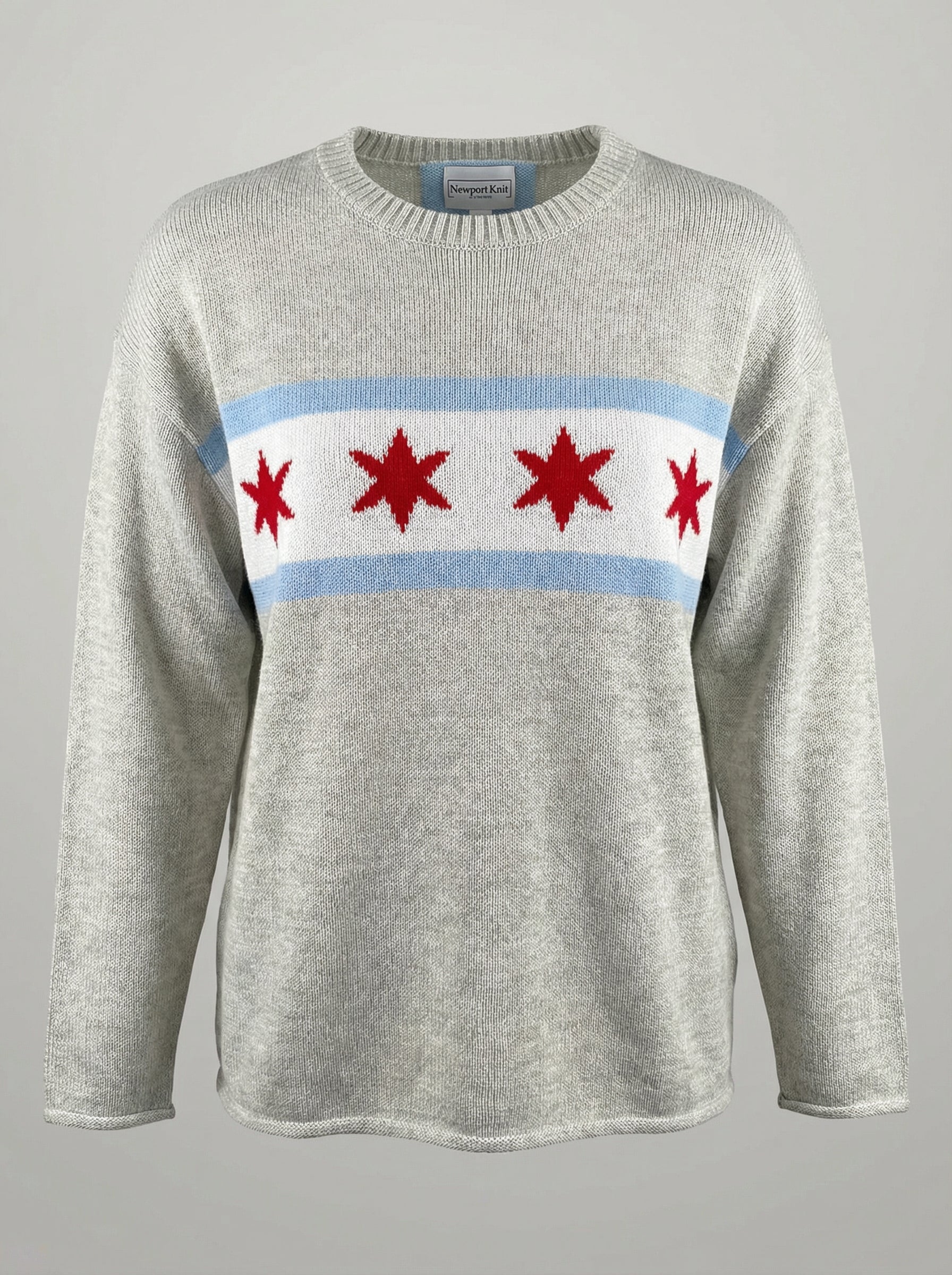 Chicago Flag Wrigley Field Sweater - Newport Knits
