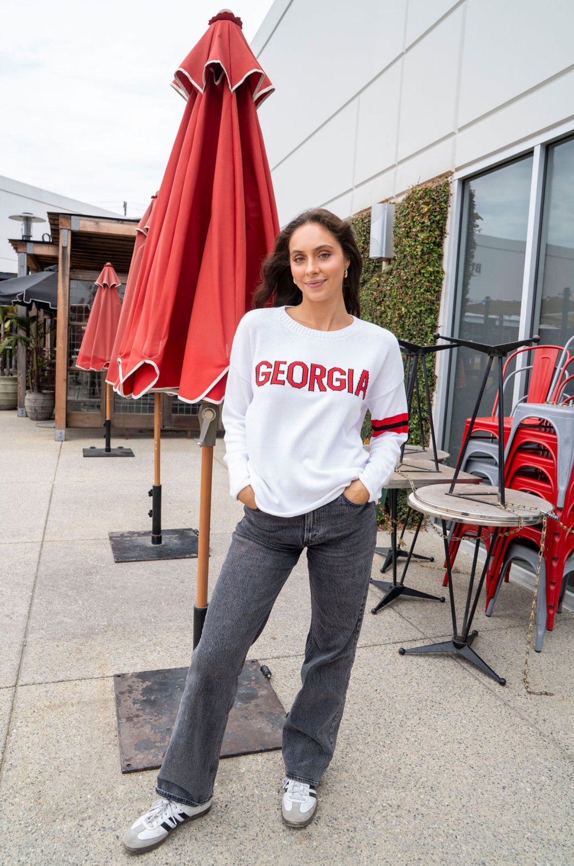 Georgia Bulldogs - White Design