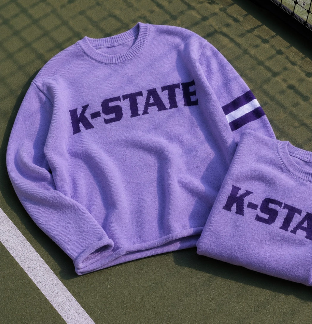 Kansas State Wildcats - Long Sleeve - Lavender