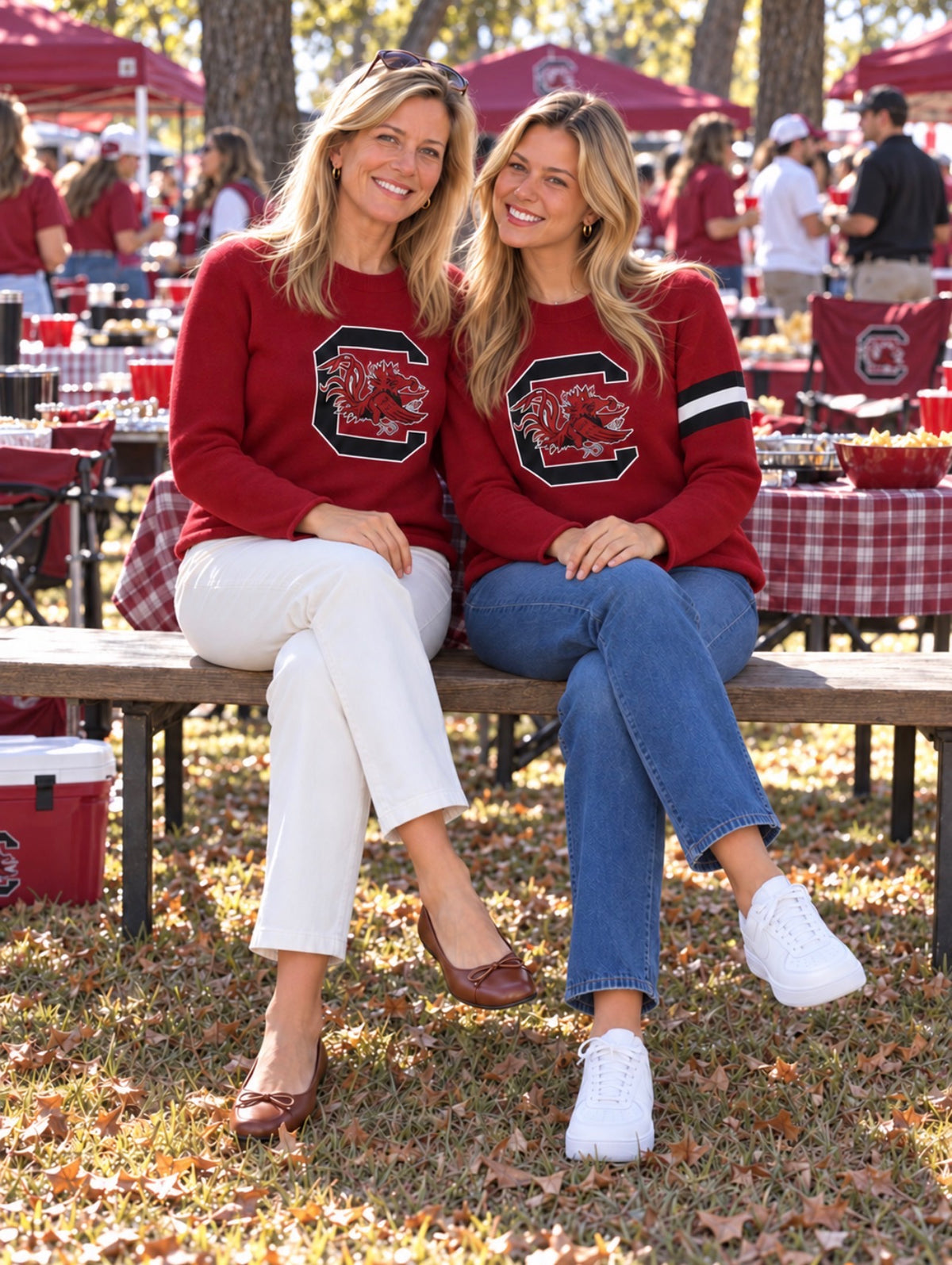 South Carolina Gamecocks Garnet Long Sleeve sweater