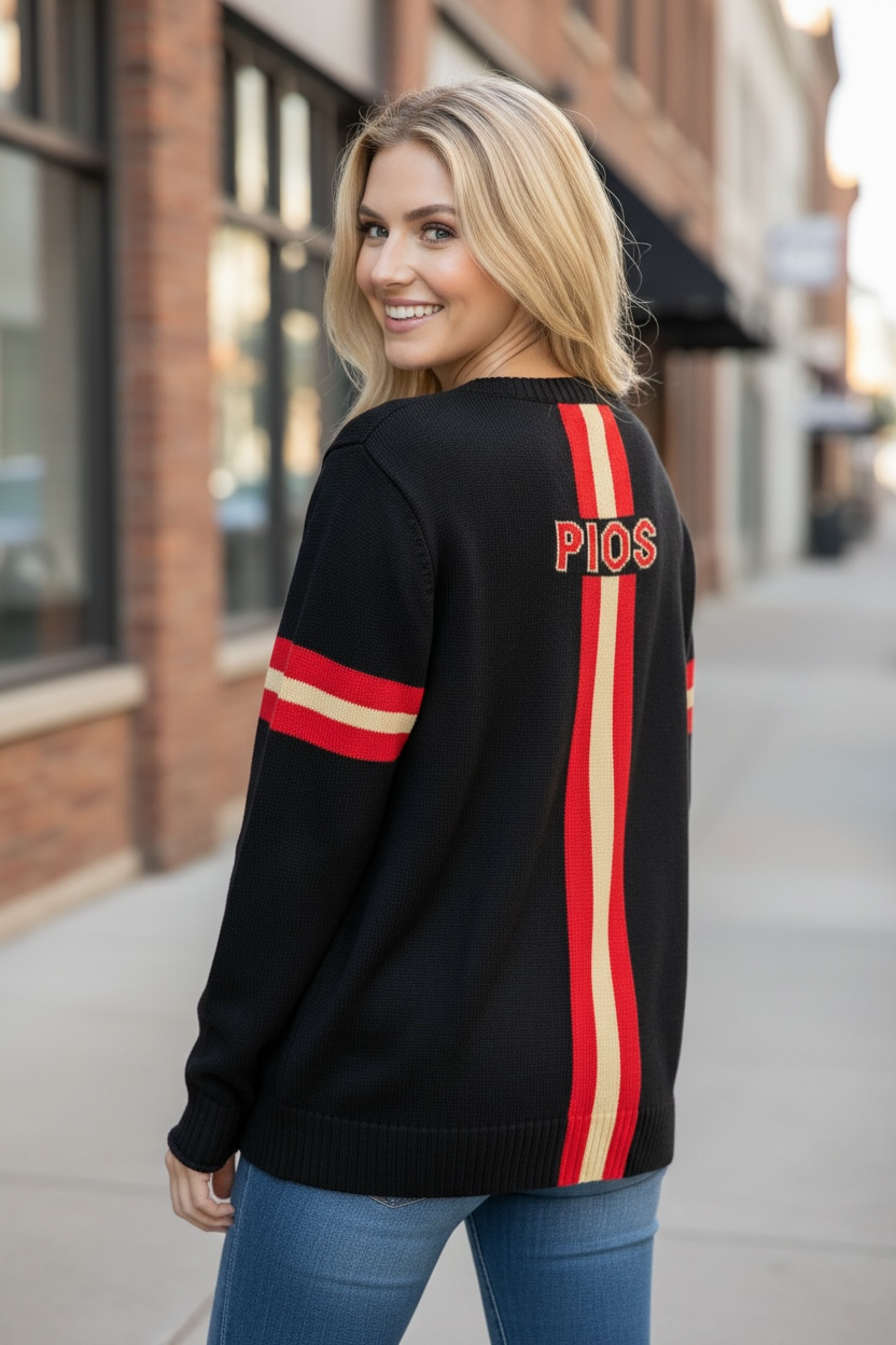 University of Denver - Black crew neck design