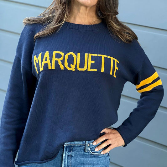 Marquette 'We Are' - Navy color