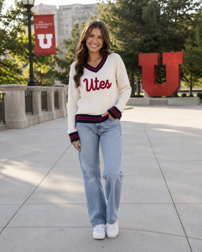 UTES Varsity V-neck - Utah