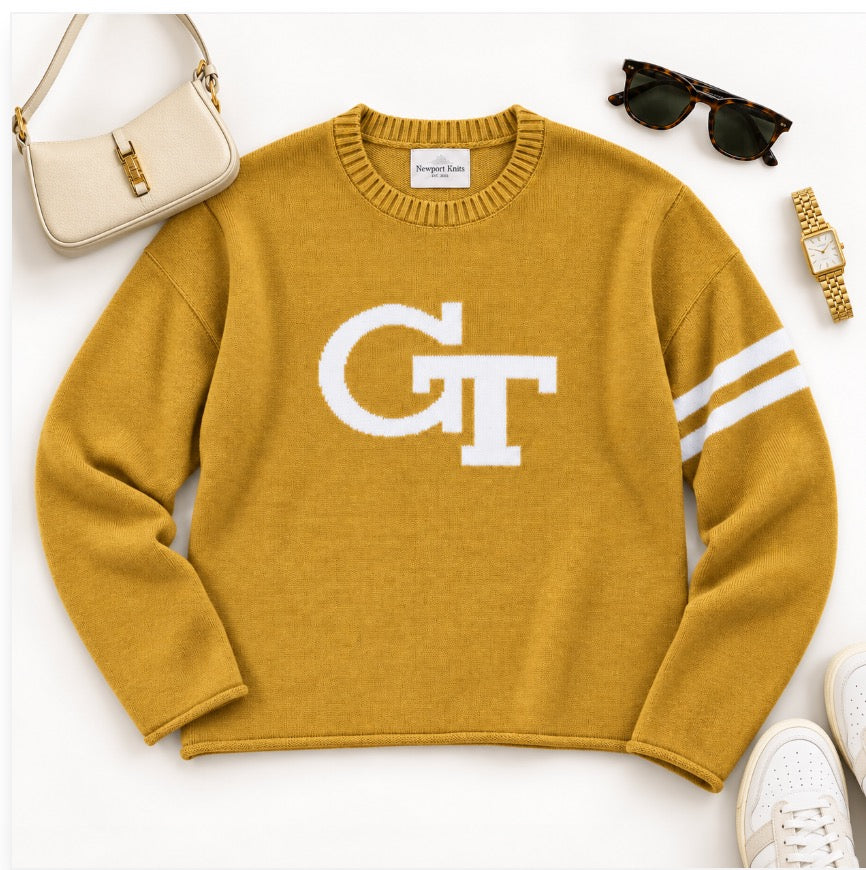 Georgia Tech Long Sleeve – Gold Design