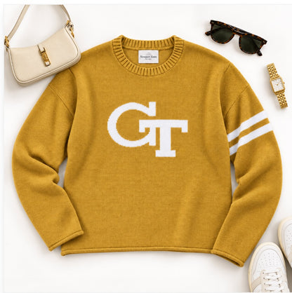 Georgia Tech Long Sleeve – Gold Design