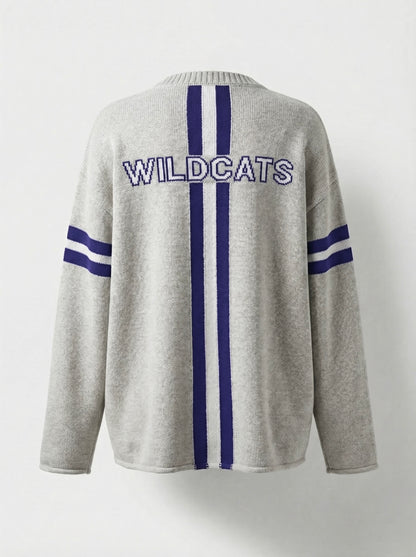Northwestern University Long Sleeve – Gray Design