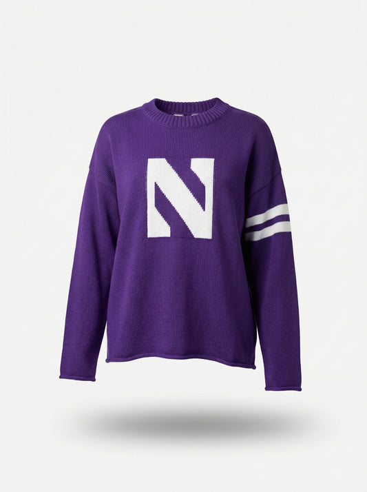Northwestern University Long Sleeve – Purple Design