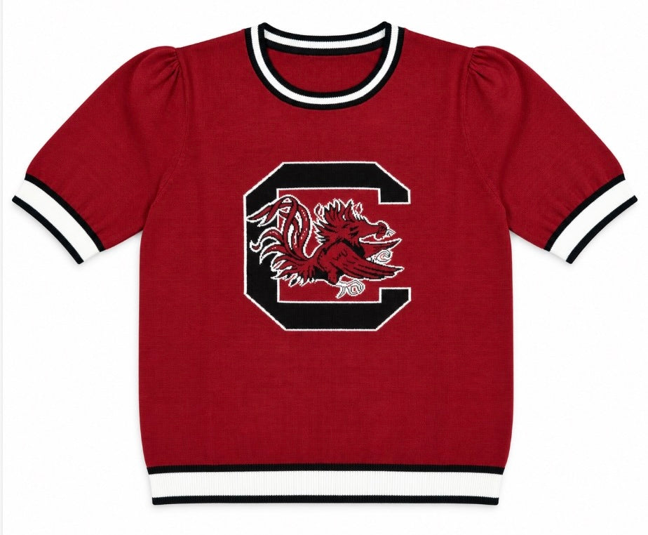 South Carolina Gamecocks Short Sleeve sweater
