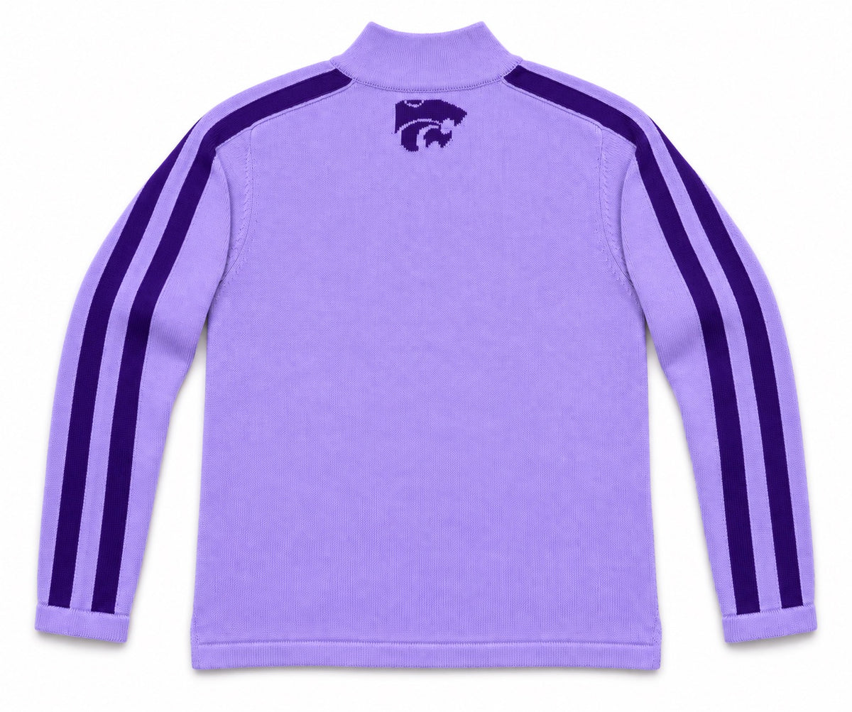 WILDCATS - Kansas State 1/4 zip lavender