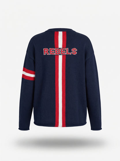 Ole Miss Long Sleeve – Navy Color Design