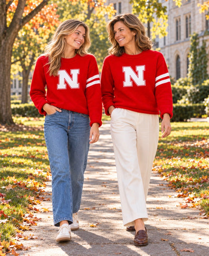 Nebraska - GO BIG RED - Red Design