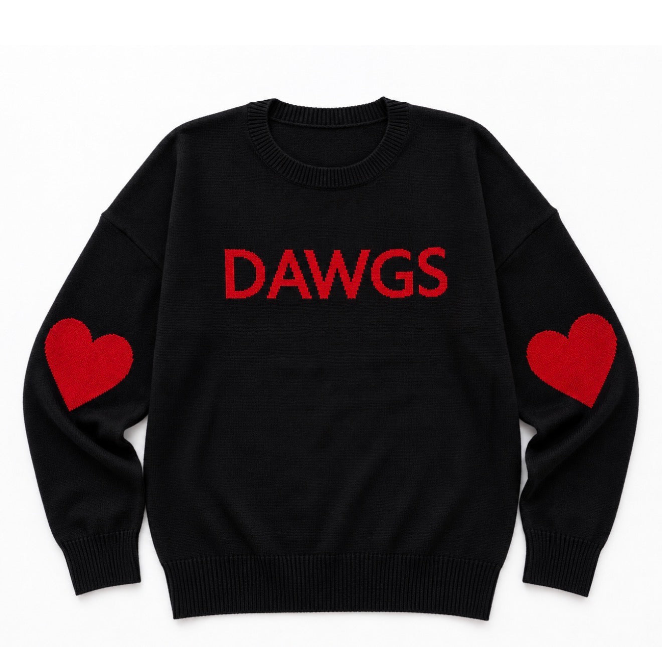DAWGS Georgia Heart Sweater