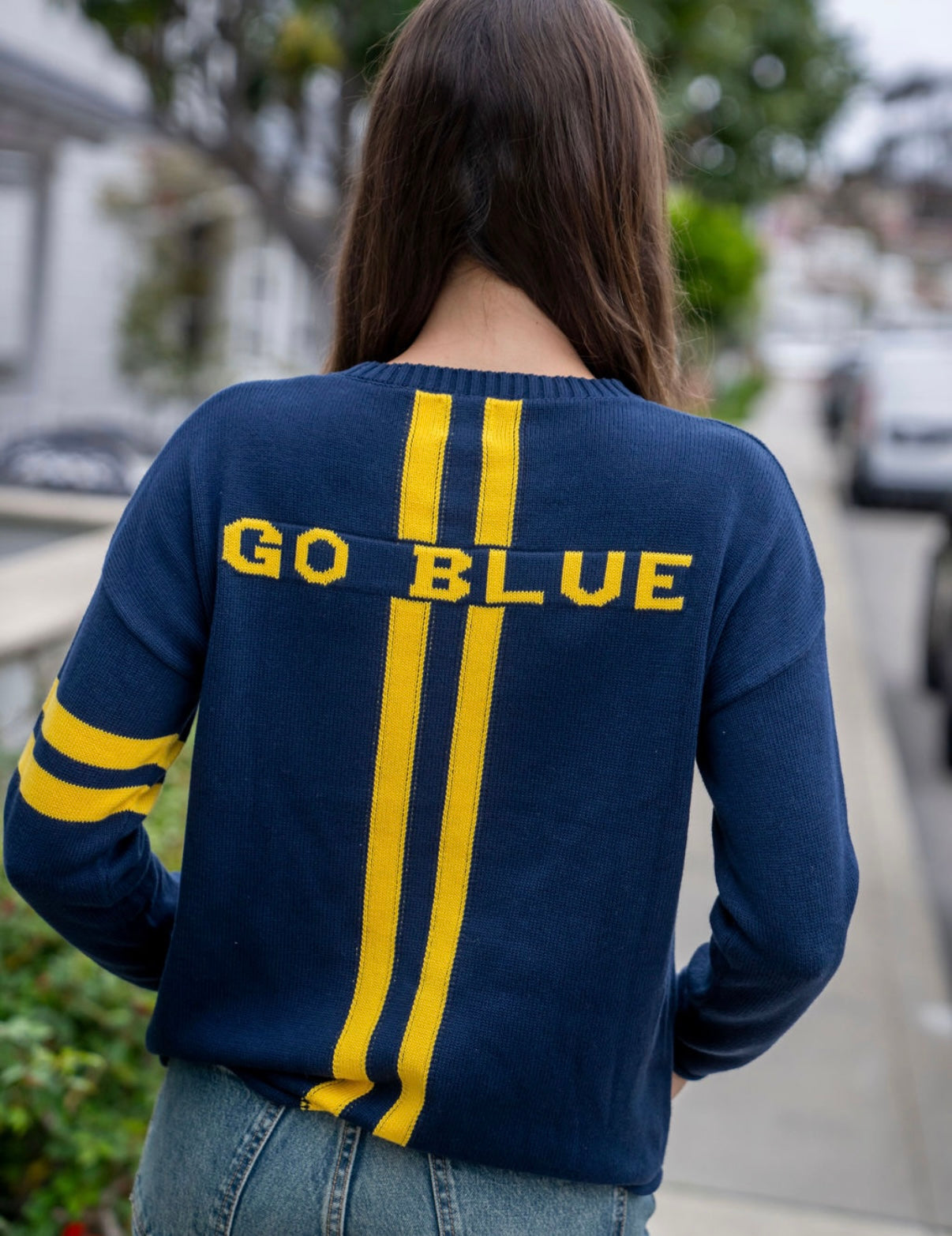 Michigan Long Sleeve – Go Blue Cotton