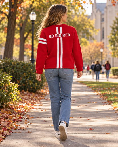 Nebraska - GO BIG RED - Red Design