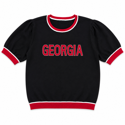 GEORGIA short sleeve sweater