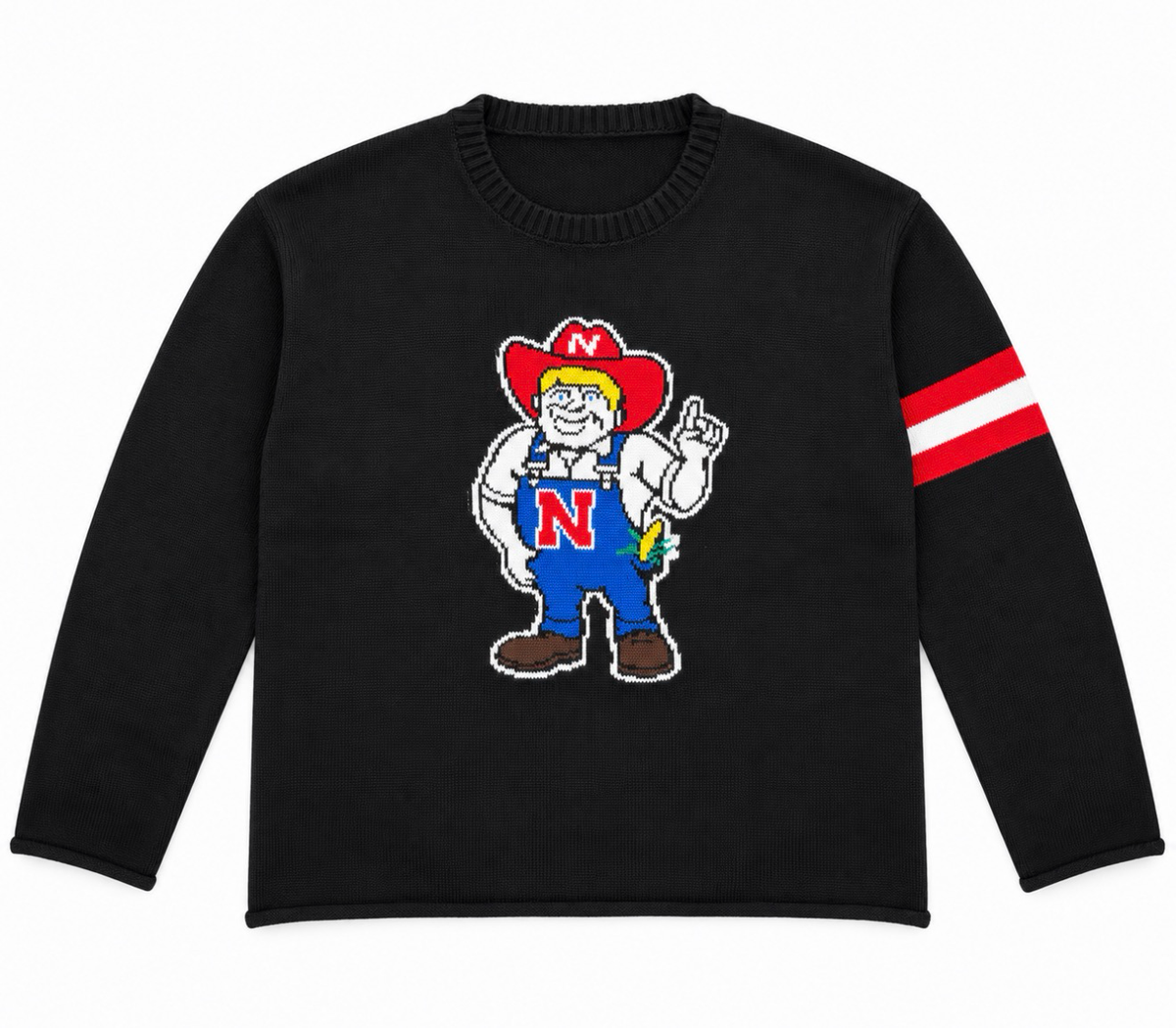 Herbie Husker - Nebraska Cornhuskers Mascot sweater