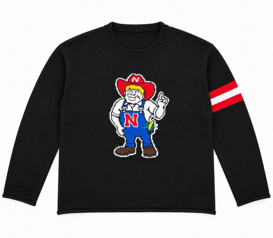 Herbie Husker - Nebraska Cornhuskers Mascot sweater
