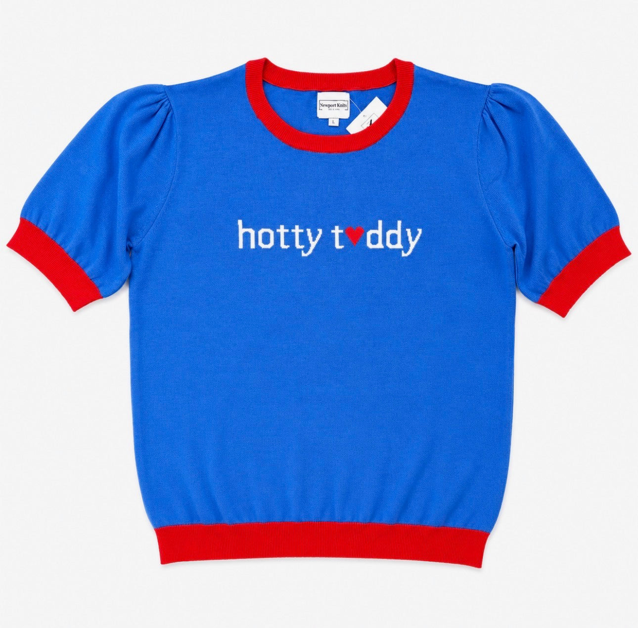 Ole Miss Hotty Toddy Short Sleeve - Powder Blue