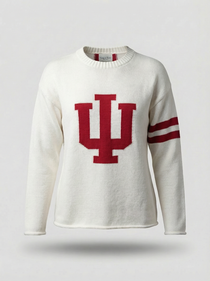 Indiana University Long Sleeve – White Edition