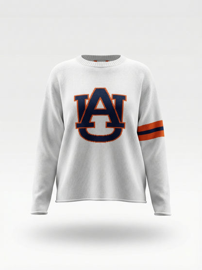 Auburn University Long Sleeve – White Design