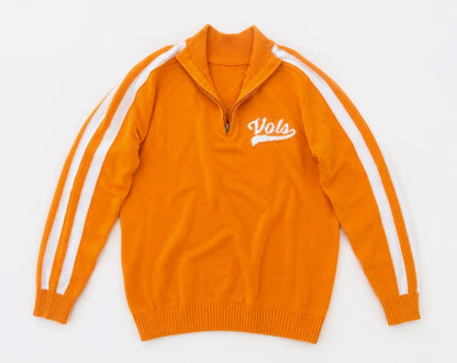 Tennessee Orange 1/4 zip sweater