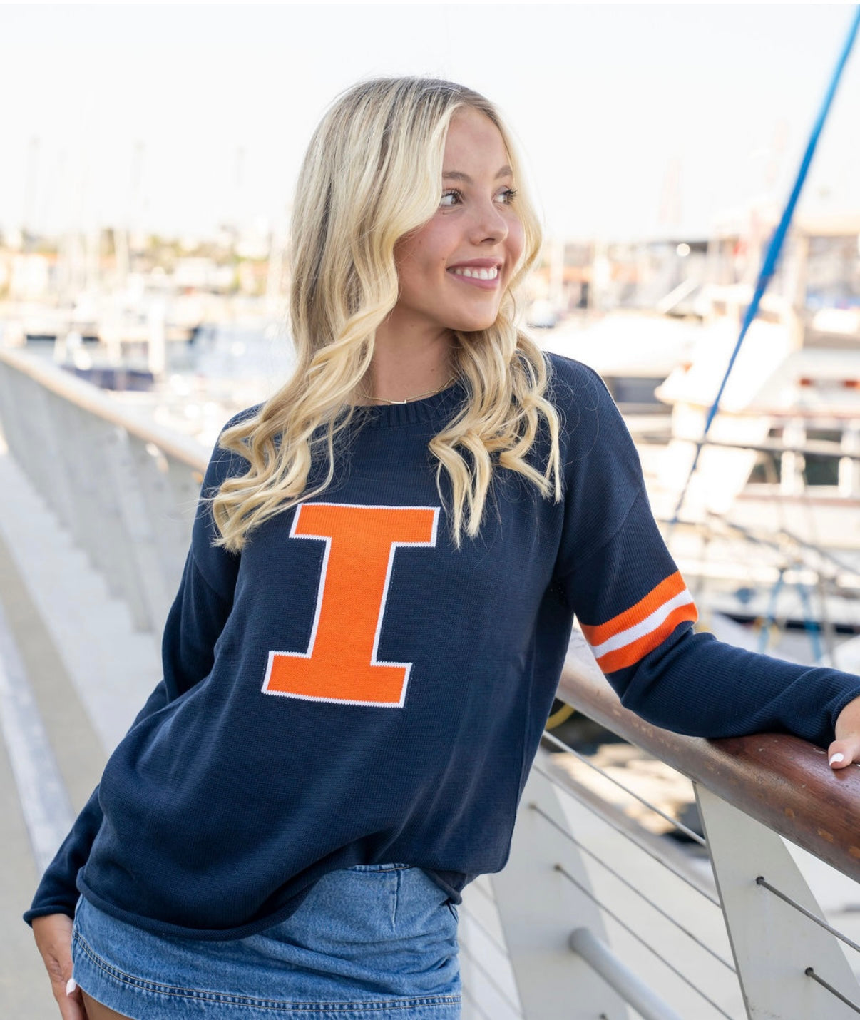 Illinois Long Sleeve – Fighting Illini – Newport Knits