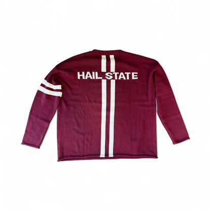 Mississippi State Long Sleeve - Maroon