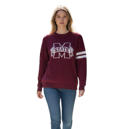 Mississippi State Long Sleeve - Maroon