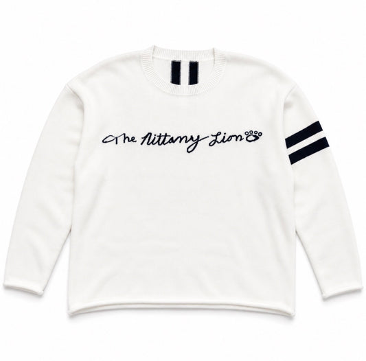 The Nittany Lion Signature sweater - Penn State White