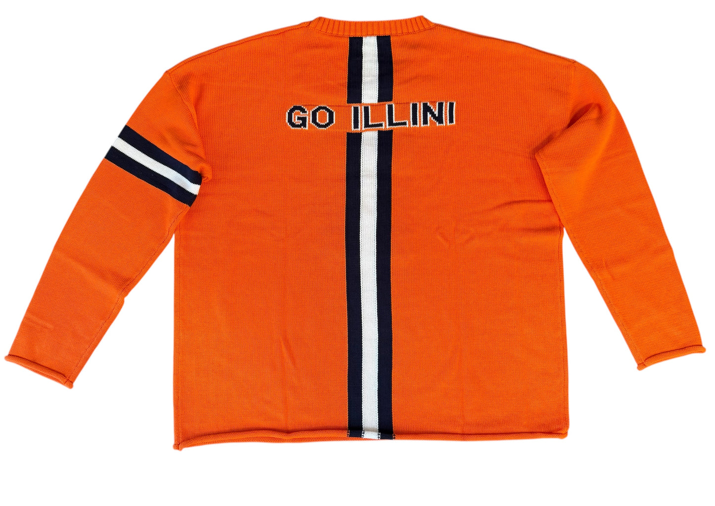 Illinois Orange Sweater