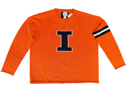 Illinois Orange Sweater