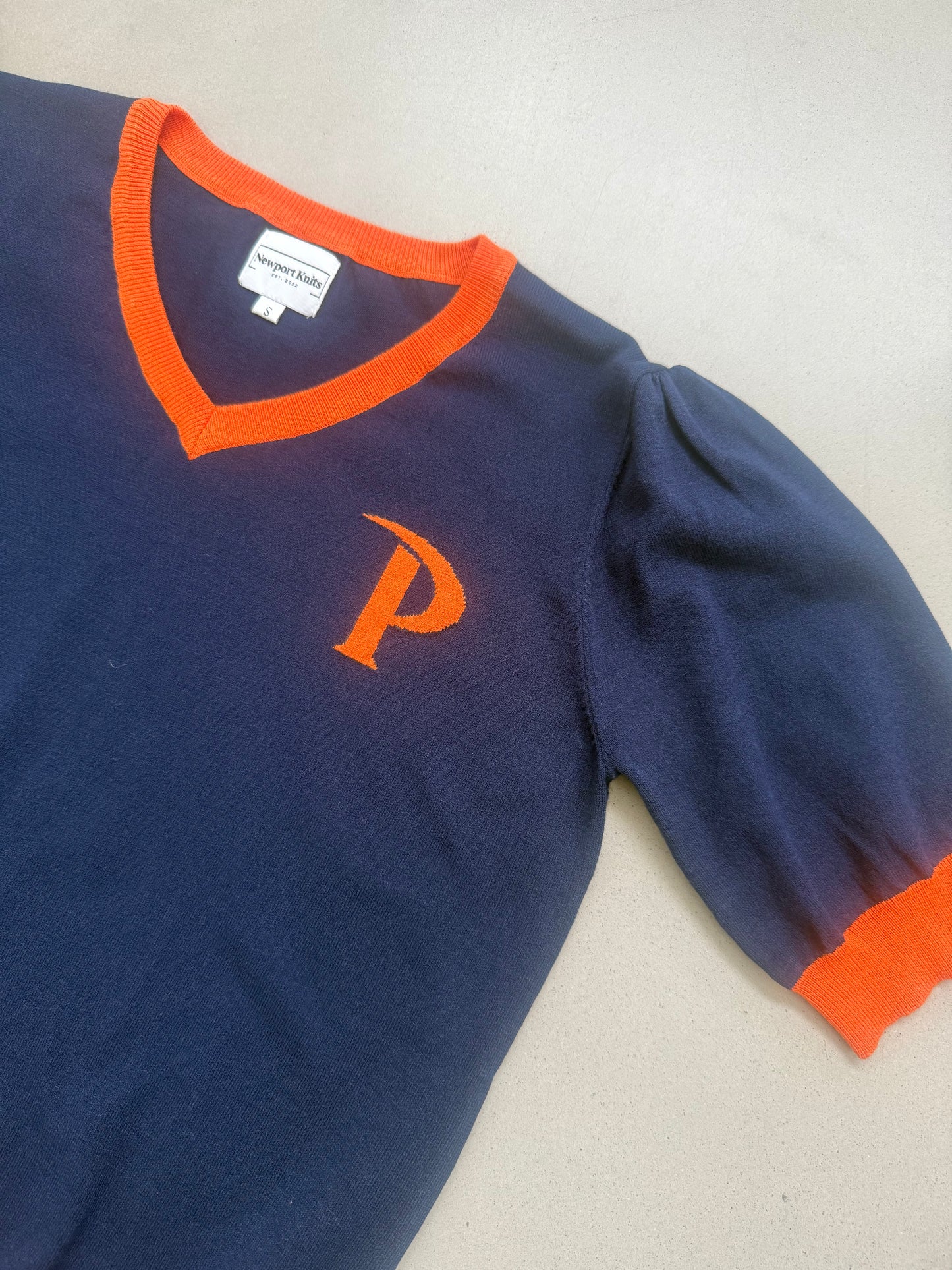 Pepperdine Waves Short Sleeve sweater