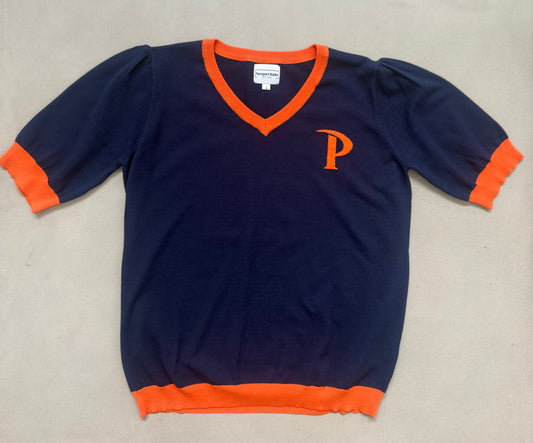 Pepperdine Waves Short Sleeve sweater