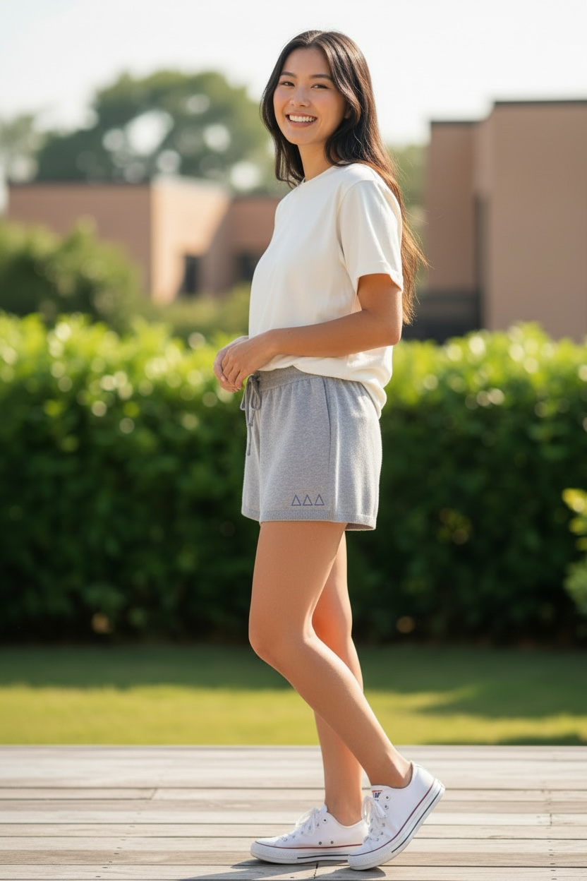 Sorority Shorts - Tri Delta