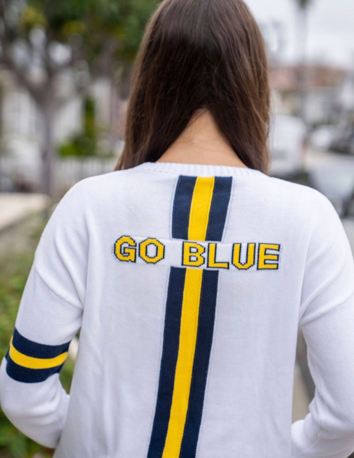 Michigan Sweater - White Edition
