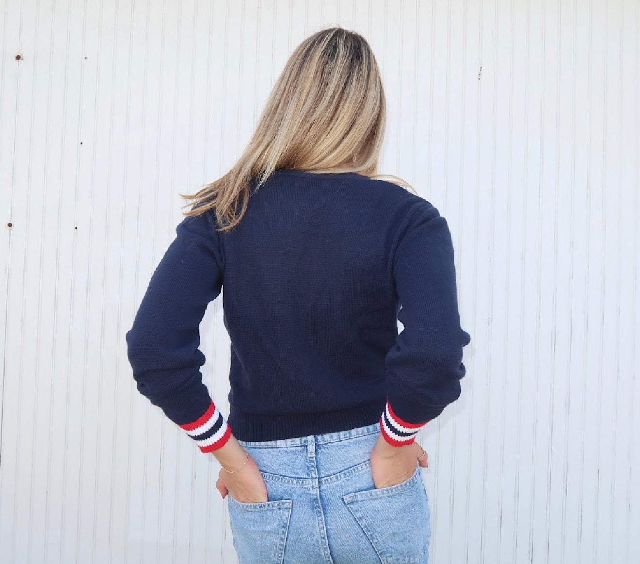 Forever Cotton Classic Cardigan - Navy