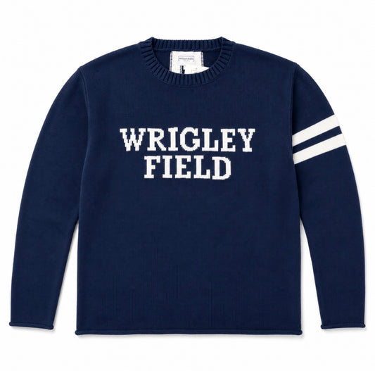 Wrigley Field - Navy Sweater